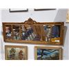 Image 1 : ORNATELY FRAMED WALL MIRROR 45" X 15"