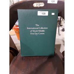BINDER INTERNATIONAL COLLECTION OF WORLD WILDLIFE FIRST DAY COVERS
