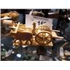 Image 1 : CARVED IVORY WAGON & OXEN