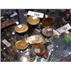 Image 1 : 6 PCS OF BRASS PILL BOXES, COMPASS