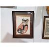 Image 1 : NATIVE PRINT SIGNED STAN GREEN 21" X 27"