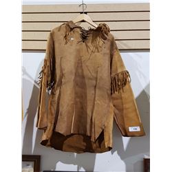NATIVE DEER HIDE SHIRT