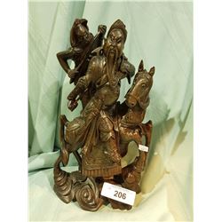 ASIAN CARVED FIGURE