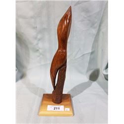 CARVED WOOD FIGURE