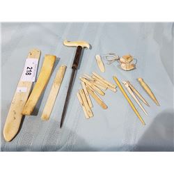 APPROX 19 PCS IVORY