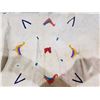 Image 2 : NATIVE EMBROIDERED LEATHER BLANKET