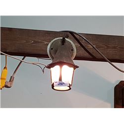 OUTDOOR LIGHT TURNING AMETHYST