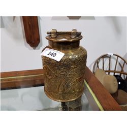 ASIAN BRASS WATER CANTEEN