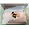 Image 1 : 14kt TOURMALINE & DIAMOND RING APPRAISED VALUE $1250