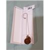 Image 1 : FOSSIL PENDANT ON STERLING SILVER CHAIN
