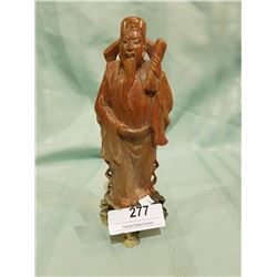 NATIVE CARVING SIGNED