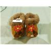 Image 1 : NATIVE BEADED CHILDS' MOCCASINS