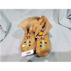 NATIVE BEADED MOCCASINS