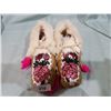 Image 1 : NATIVE BEADED FUR LINED MOCCASINS
