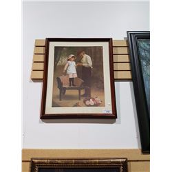 VINTAGE PRINT 22" X 24"