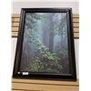 Image 1 : LARGE FOREST PRINT 28" X 38"