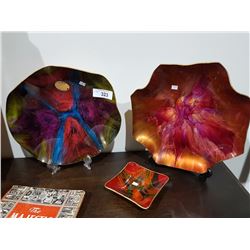 3 PCS SEETUSEE ART GLASS