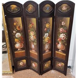 4 PANEL TOLL PAINTED SCREEN 71"H X 60"W