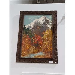 ORIGINAL OIL ON BOARD APPROX. 24" X 36"