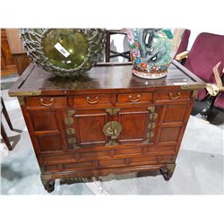 ASIAN SIDEBOARD 31"H X 38"W X 16"D