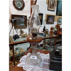 GLASS OIL LAMP