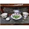 Image 1 : 7 PC WASHSTAND SET GRESLEY, ENGLAND