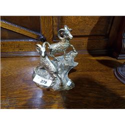 BRASS MOUNTAIN SHEEP FIGURE