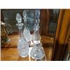 Image 1 : 2 CRYSTAL DECANTERS