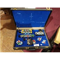 SALESMAN CASE OF CROSSCUT VALVES