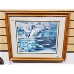 SIGNED LTD EDITION LOON PRINT