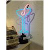 Image 1 : DOUBLE COLOUR NEON MARTINI BART LIGHT 18"