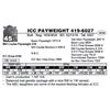 Image 1 : ICC Payweight 419-6027