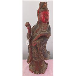 Large Wood Quan Yin