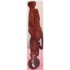 Image 8 : New Guinea Wood Figure w/Helm COA