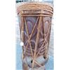 Image 6 : Large Polynesian Effigy Drum w/Helm COA