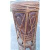 Image 7 : Large Polynesian Effigy Drum w/Helm COA