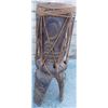 Image 8 : Large Polynesian Effigy Drum w/Helm COA