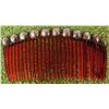 Image 2 : Mexican Sterling Silver & Plastic Comb