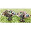 Image 1 : Mexican Sterling Silver & Abalone Earrings