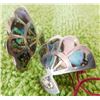 Image 7 : Mexican Sterling Silver & Abalone Earrings