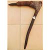Image 1 : Papua New Guinea Hafted Adze w/Helm COA