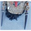 Image 2 : Papua New Guinea Inlaid Mask w/Helm COA