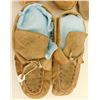 Image 2 : 4 Pairs of Beaded & Plain Moccasins