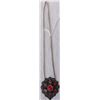 Image 2 : Indian Silver & Faceted Bead Necklace