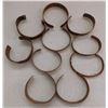 Image 1 : 12 Old Mexican Copper Cuffs