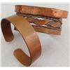 Image 4 : 12 Old Mexican Copper Cuffs