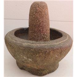 Spanish Colonial Mortar & Pestle