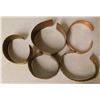 Image 8 : 5 Copper & Brass Bracelets