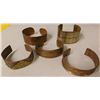 Image 1 : 5 Copper & Brass Bracelets