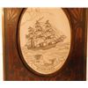 Image 3 : Scrimshaw Plaque of Ship